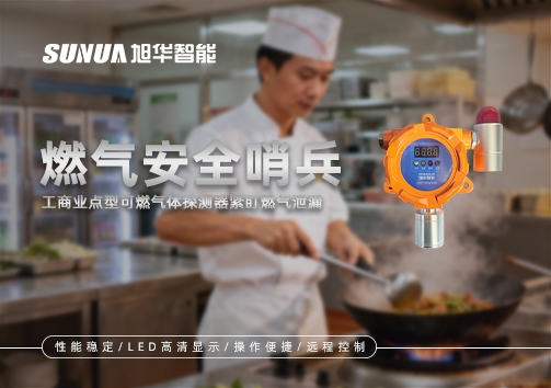 燃气安全哨兵：工商业点型可燃气体探测器紧盯燃气泄漏