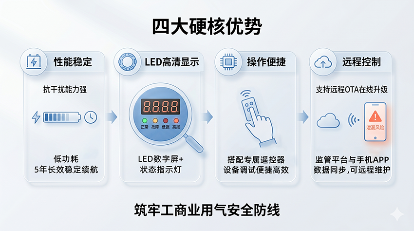 工商业可燃气体探测器