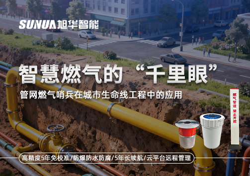 智慧燃气的“千里眼”：管网燃气哨兵在城市生命线工程中的应用